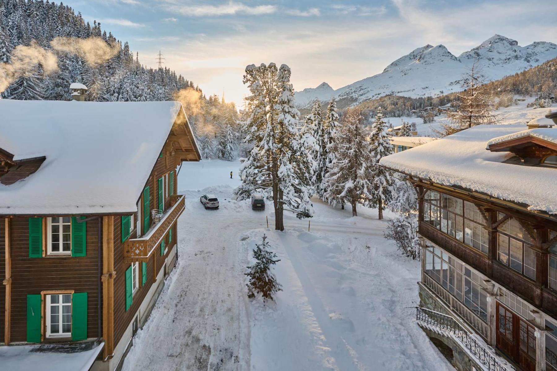 Chesa Madrisa Apartment St. Moritz Exterior photo